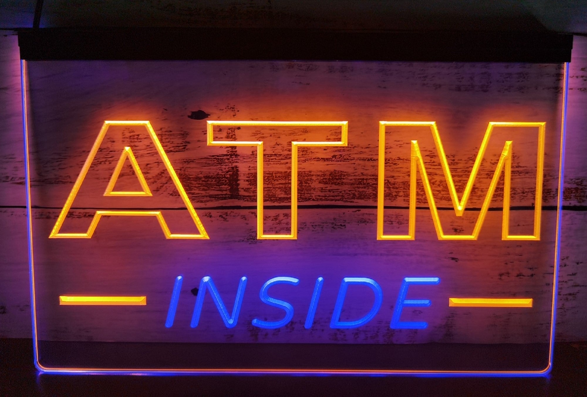 Dual Color Light Signs