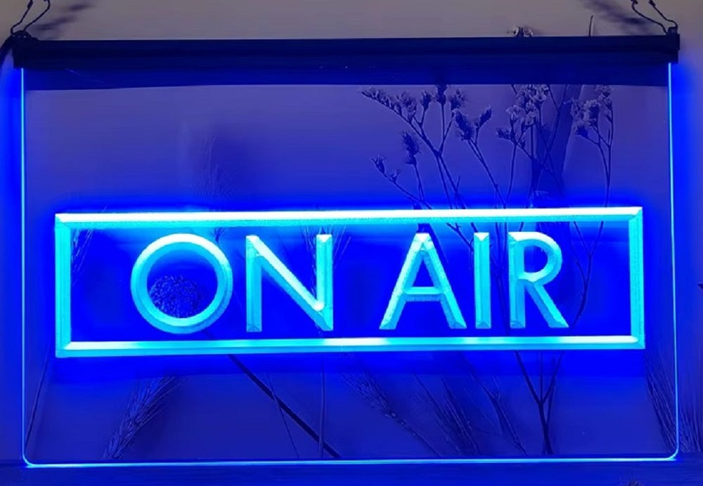 On Air Led Neon Sign Home Studio Room Audio Recording Studio Decor