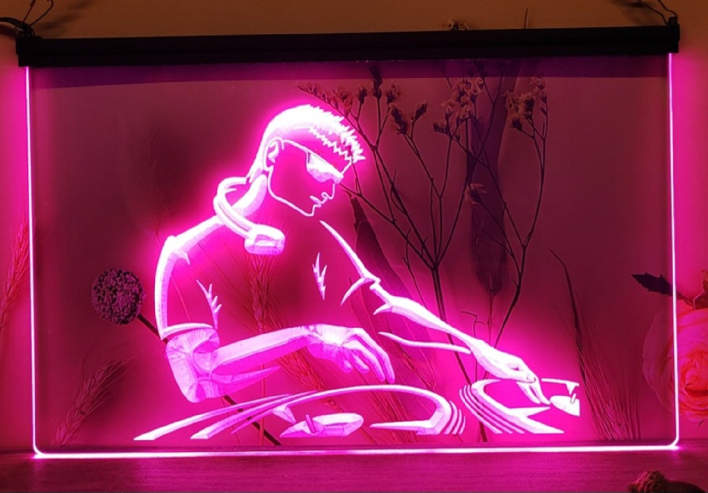 DJ Disc Jockey Led Neon Sign Home Music Room Studio Night Club Music Shop Decor