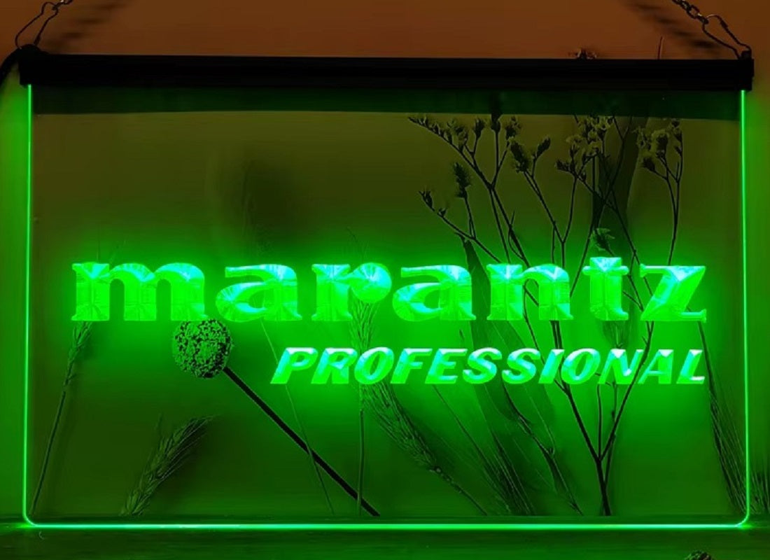 Marantz Professional Led Neon Sign Home Music Room Audio Studio Decor