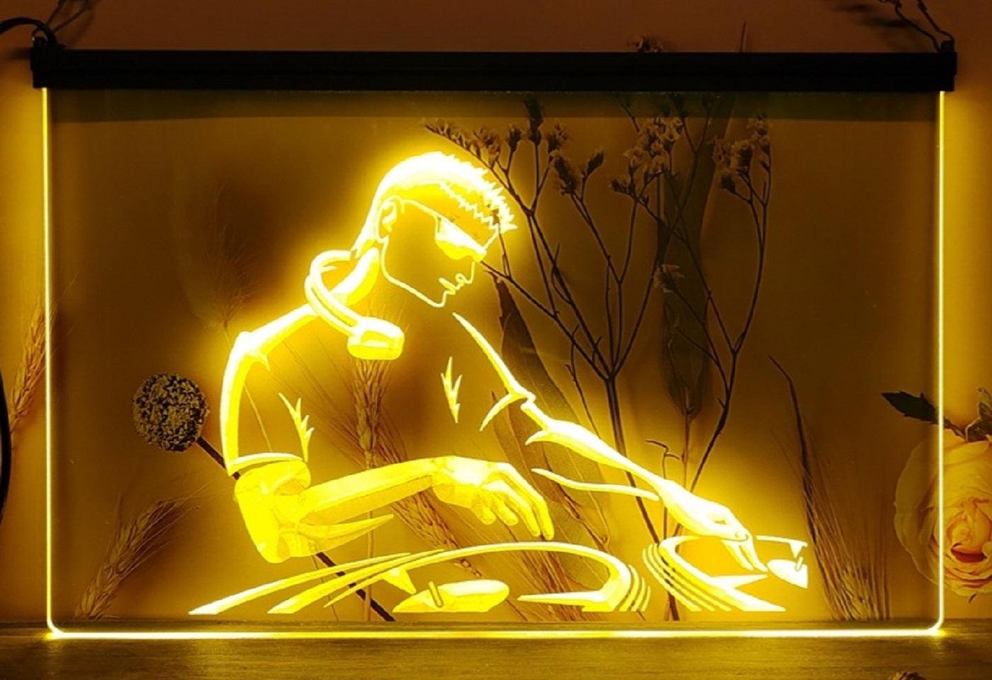 DJ Disc Jockey Led Neon Sign Home Music Room Studio Night Club Music Shop Decor