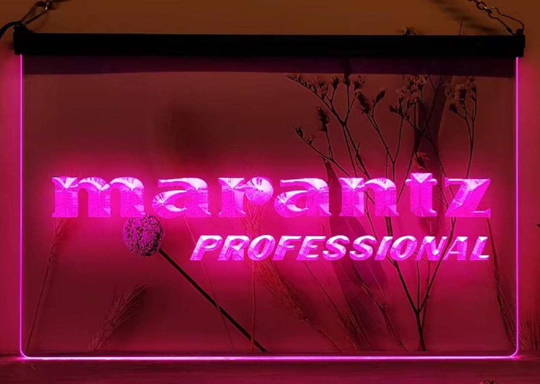 Marantz Professional Led Neon Sign Home Music Room Audio Studio Decor