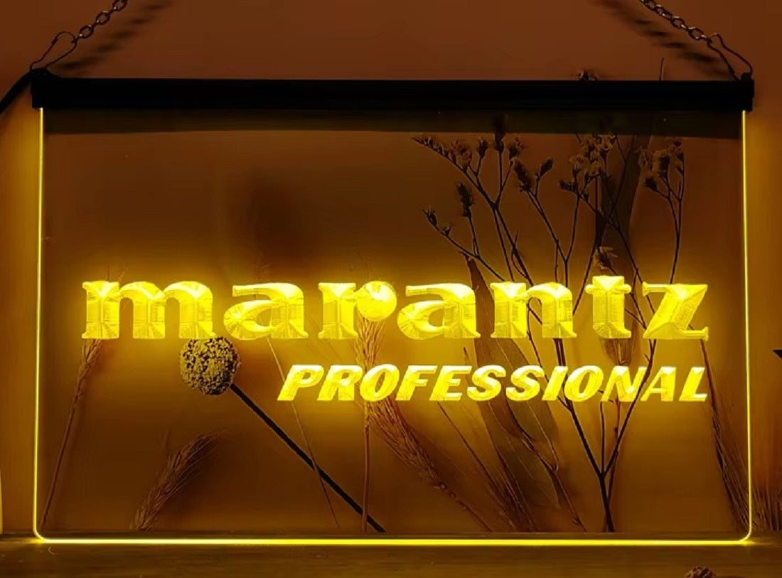 Marantz Professional Led Neon Sign Home Music Room Audio Studio Decor