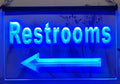 Restrooms Arrow Led Neon Sign Office Shop Restaurant Coffee Shop Wall Decor