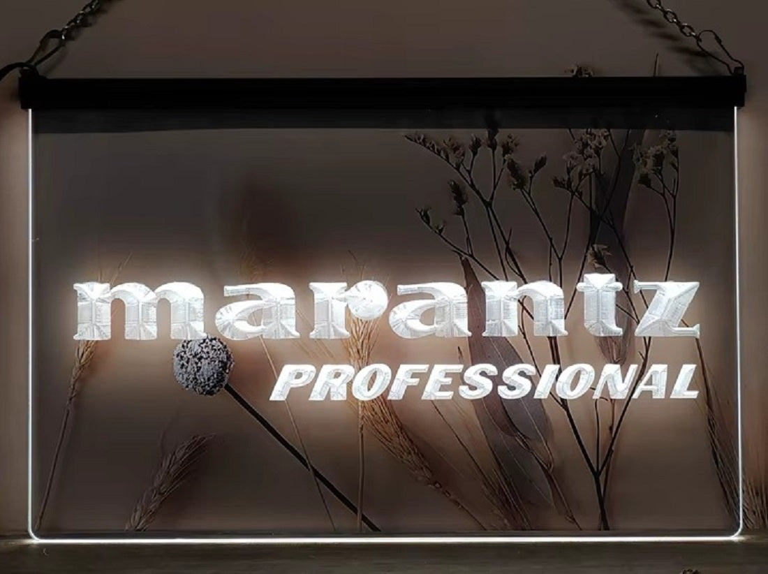 Marantz Professional Led Neon Sign Home Music Room Audio Studio Decor