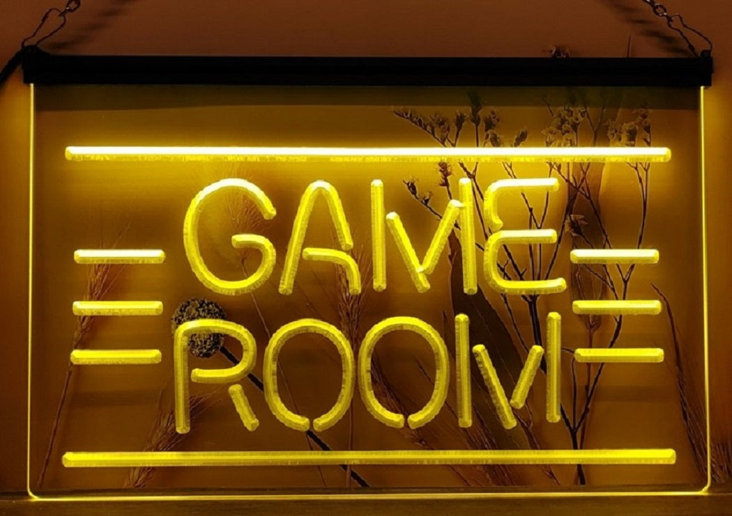 Game Room Led Neon Sign Home Game Room Arcade Shop Decor