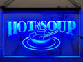 Hot Soup Led Neon Sign Home Kitchen Restaurant Decor Wall Hanging Or Desktop