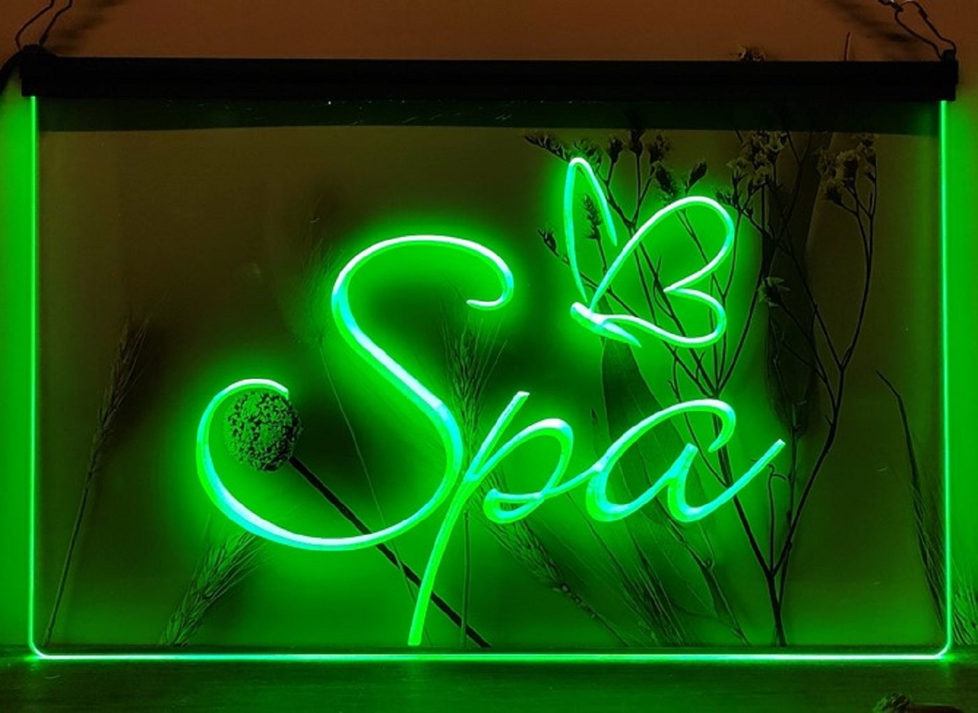 Spa Led Neon Sign Spa Beauty Salon Wall Hanging Or Desktop Decor