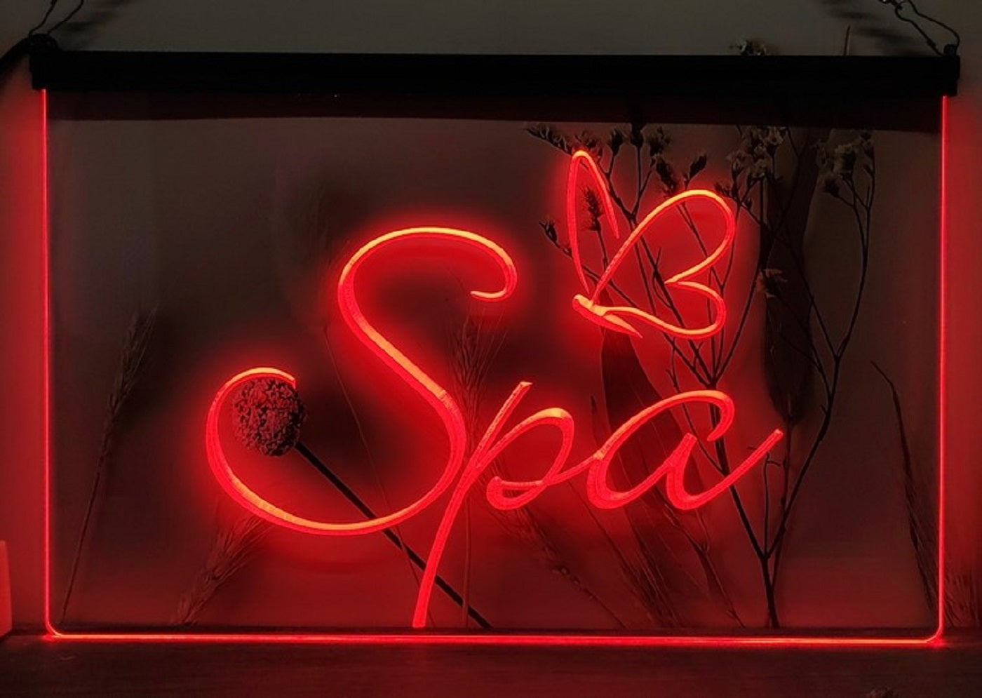 Spa Led Neon Sign Spa Beauty Salon Wall Hanging Or Desktop Decor