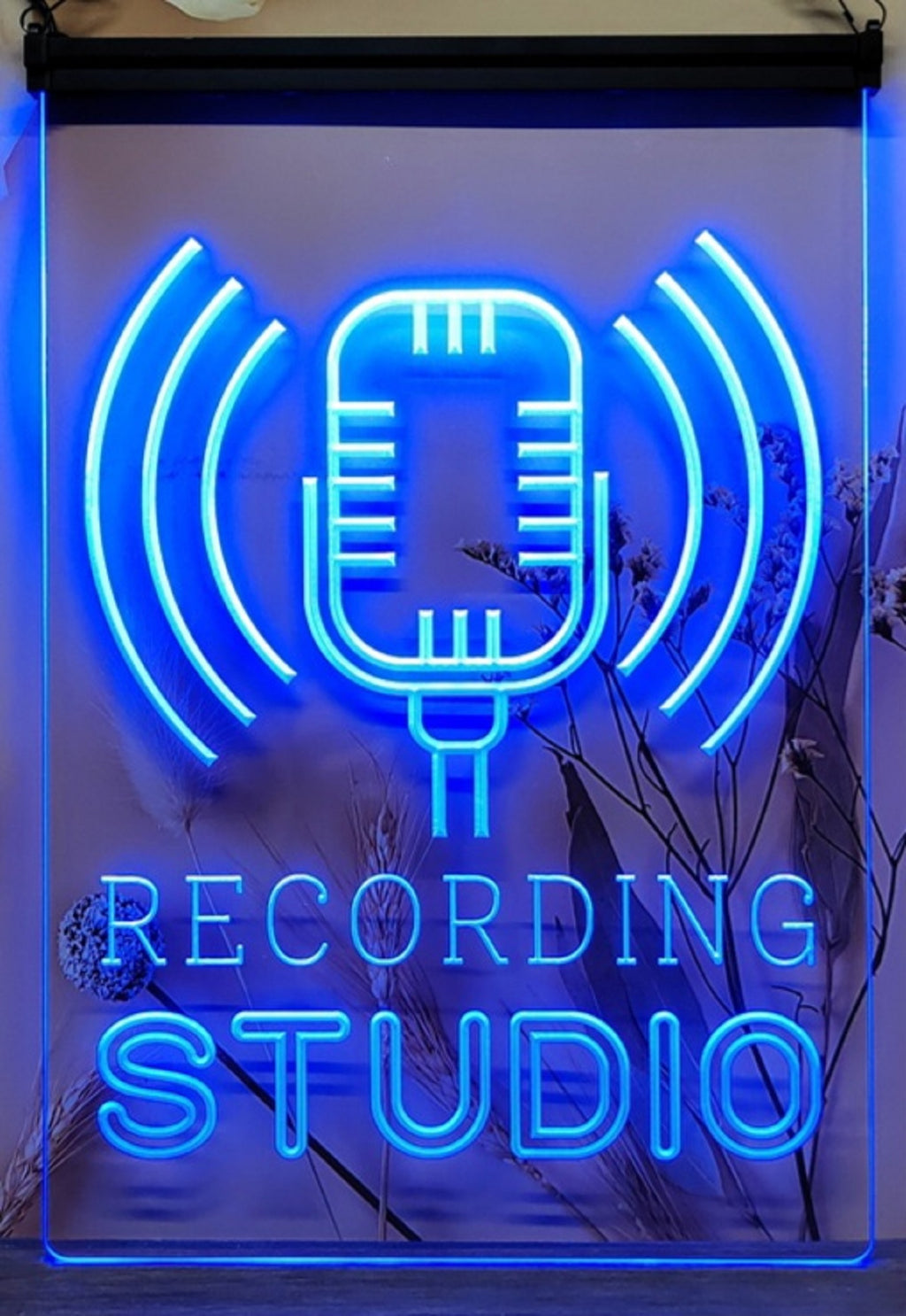 Recording Studio Waves Led Neon Sign Home Studio Room Audio Studio Decor