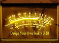 Custom Design Your Own VU dB Light Sign Home Studio Wall Hanging Desktop Decor