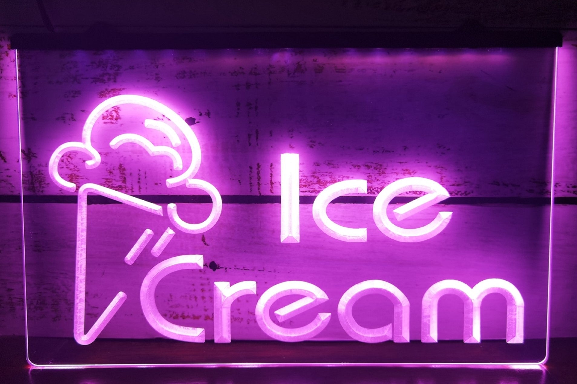 Ice Cream Led Neon Sign Ice Cream Smoothie Slushie Store Decor