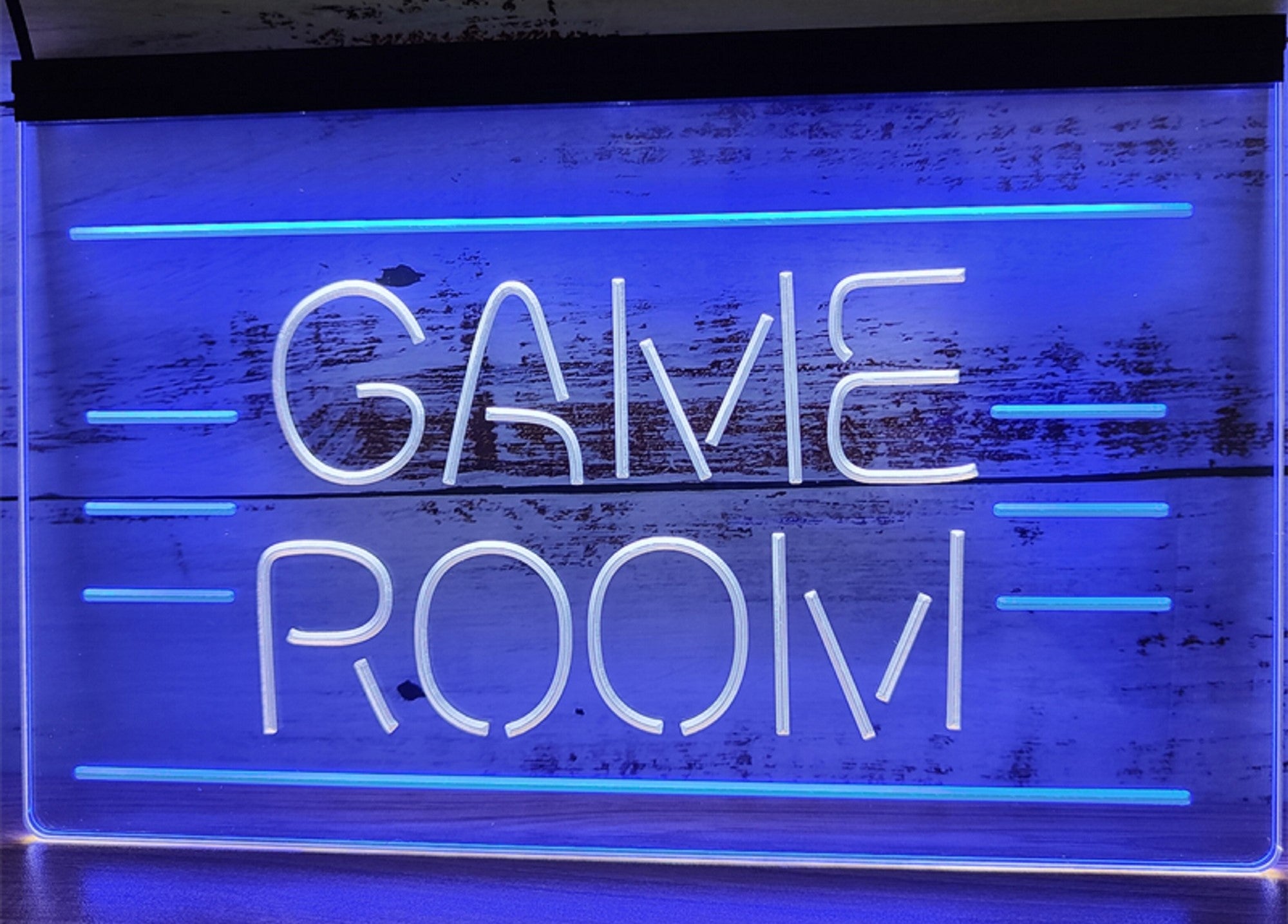 Game Room Led Neon Sign Dual Color Home Game Room Arcade Shop Decor