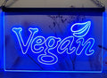 Vegan Led Neon Sign Vegan Restaurant Home Kitchen Decor Wall Hanging Or Desktop