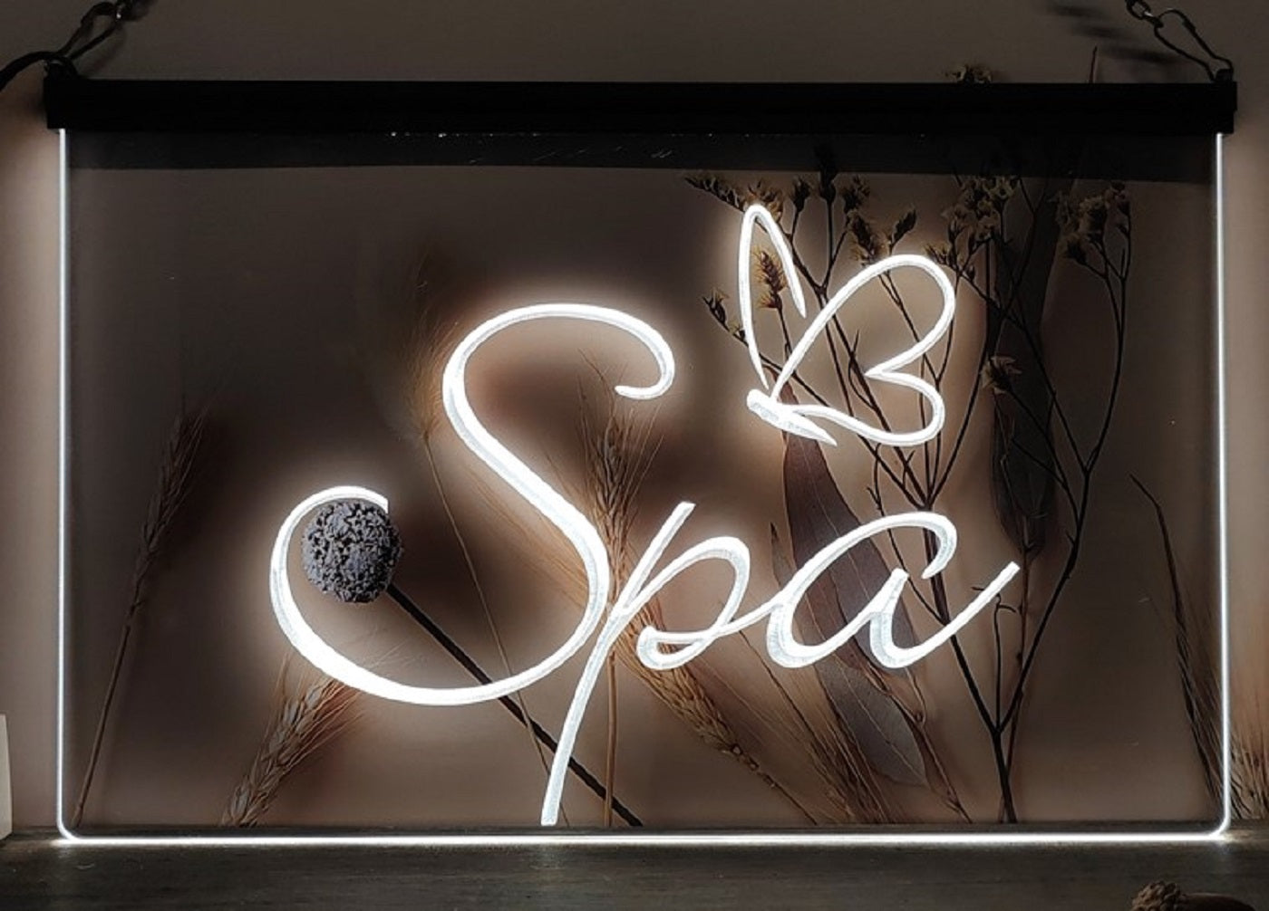 Spa Led Neon Sign Spa Beauty Salon Wall Hanging Or Desktop Decor