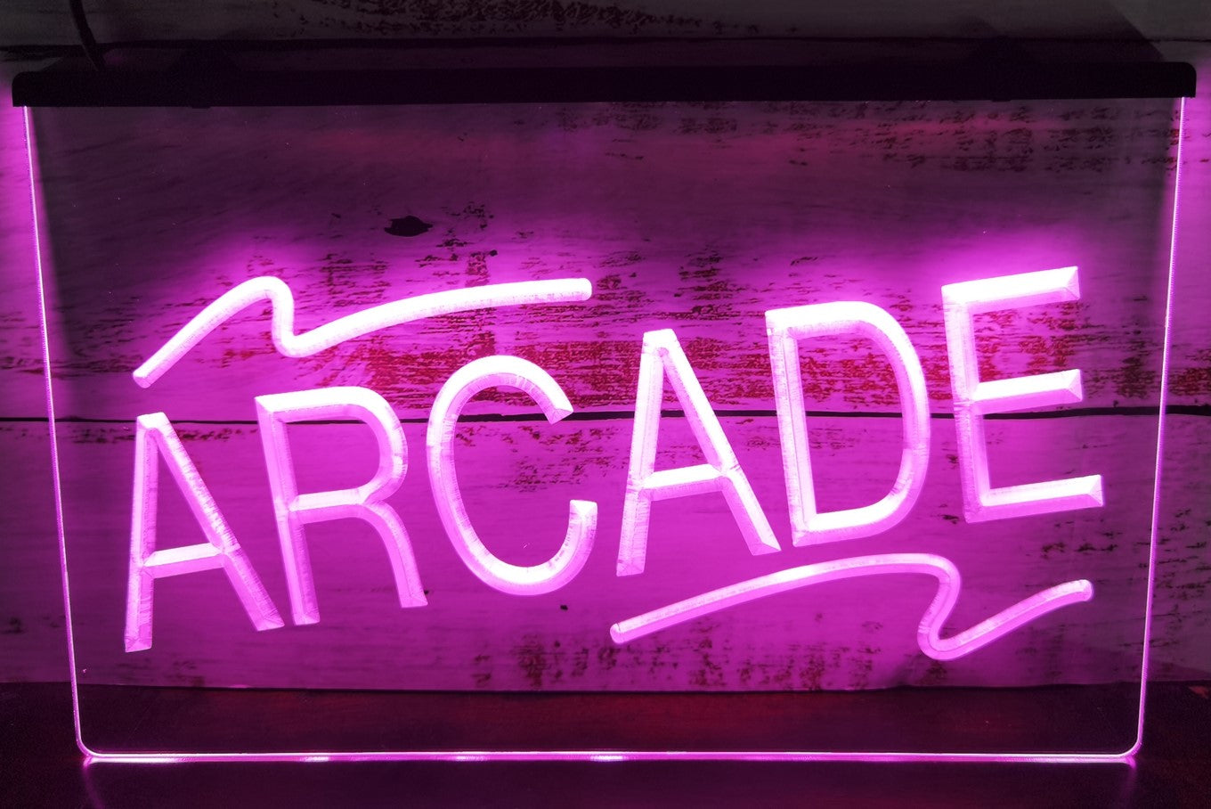Arcade Led Neon Sign Pinball Arcade Shop Decor Wall Or Desktop