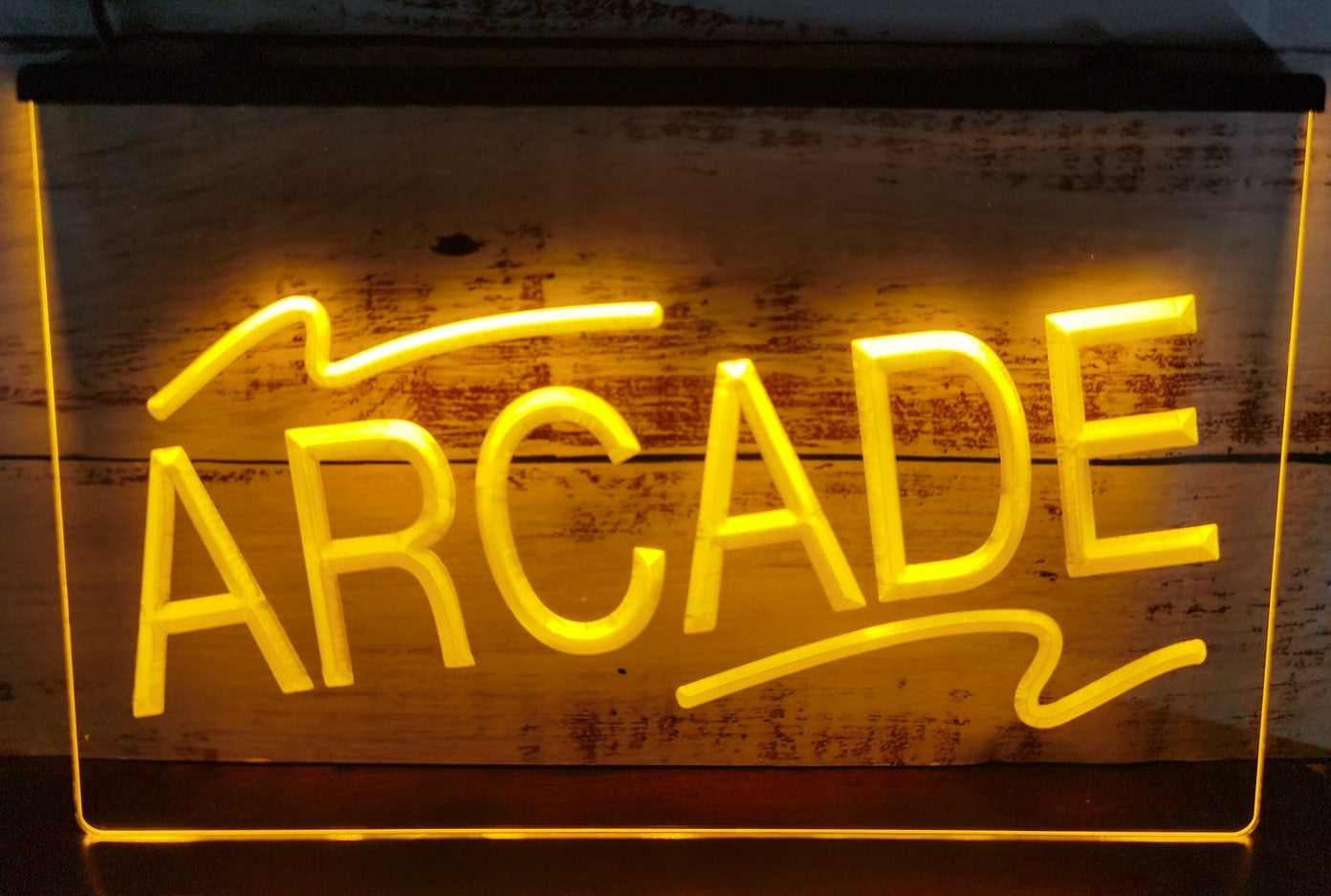 Arcade Led Neon Sign Pinball Arcade Shop Decor Wall Or Desktop