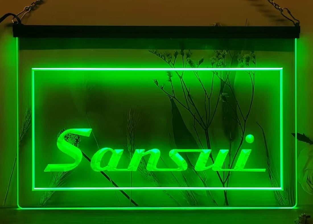 Sansui Led Neon Sign Home Music Room Audio Recording Studio Decor
