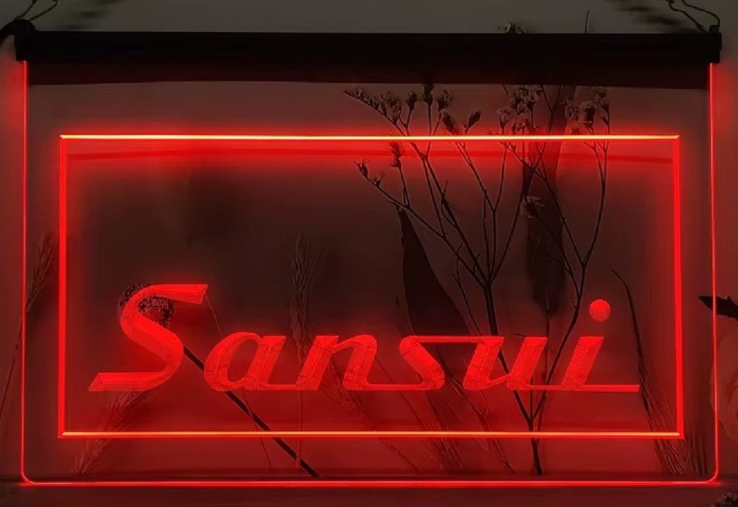 Sansui Led Neon Sign Home Music Room Audio Recording Studio Decor