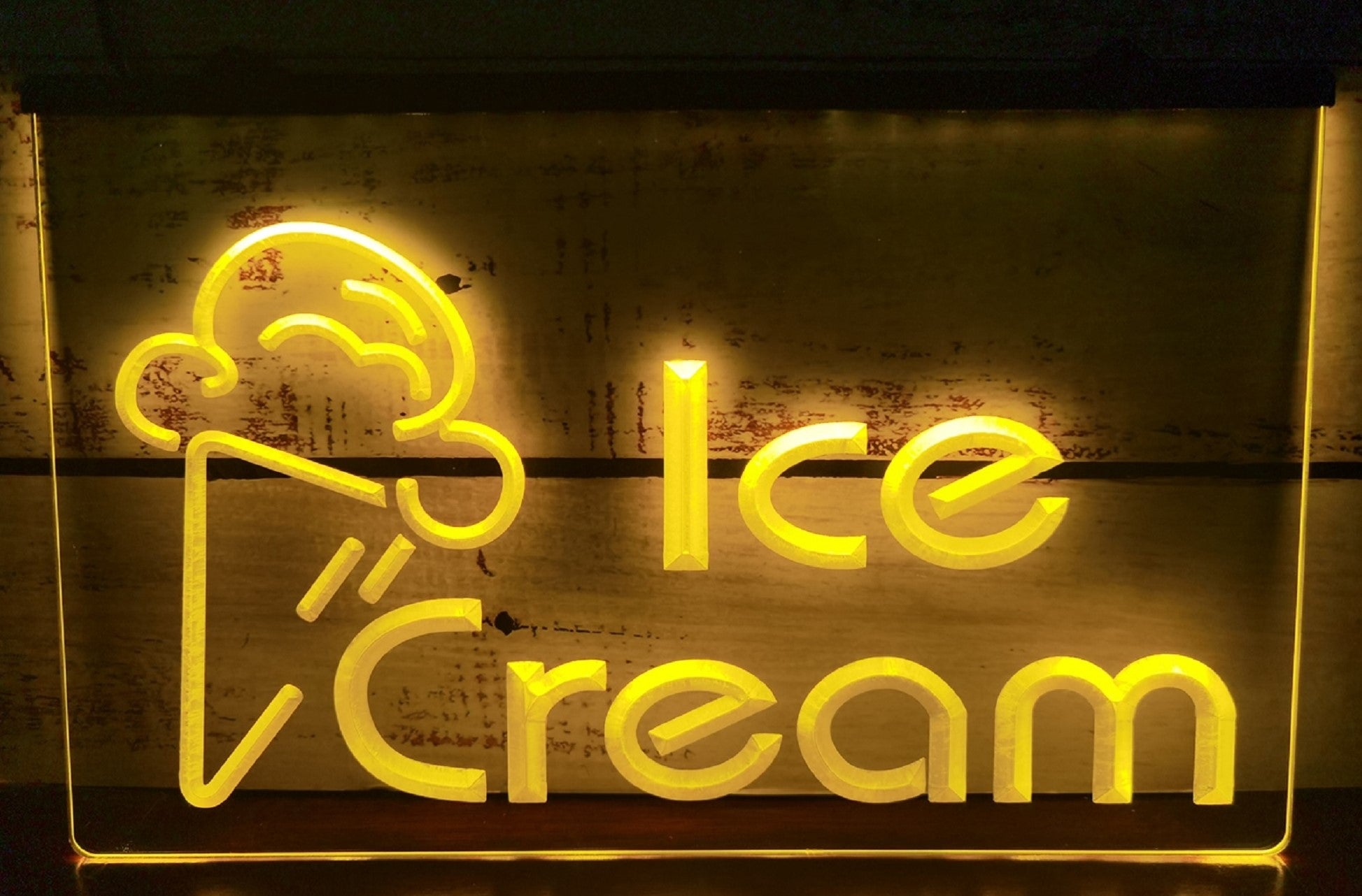 Ice Cream Led Neon Sign Ice Cream Smoothie Slushie Store Decor