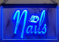 Nails Led Neon Sign Beauty Nails Salon Wall Or Desktop Decor