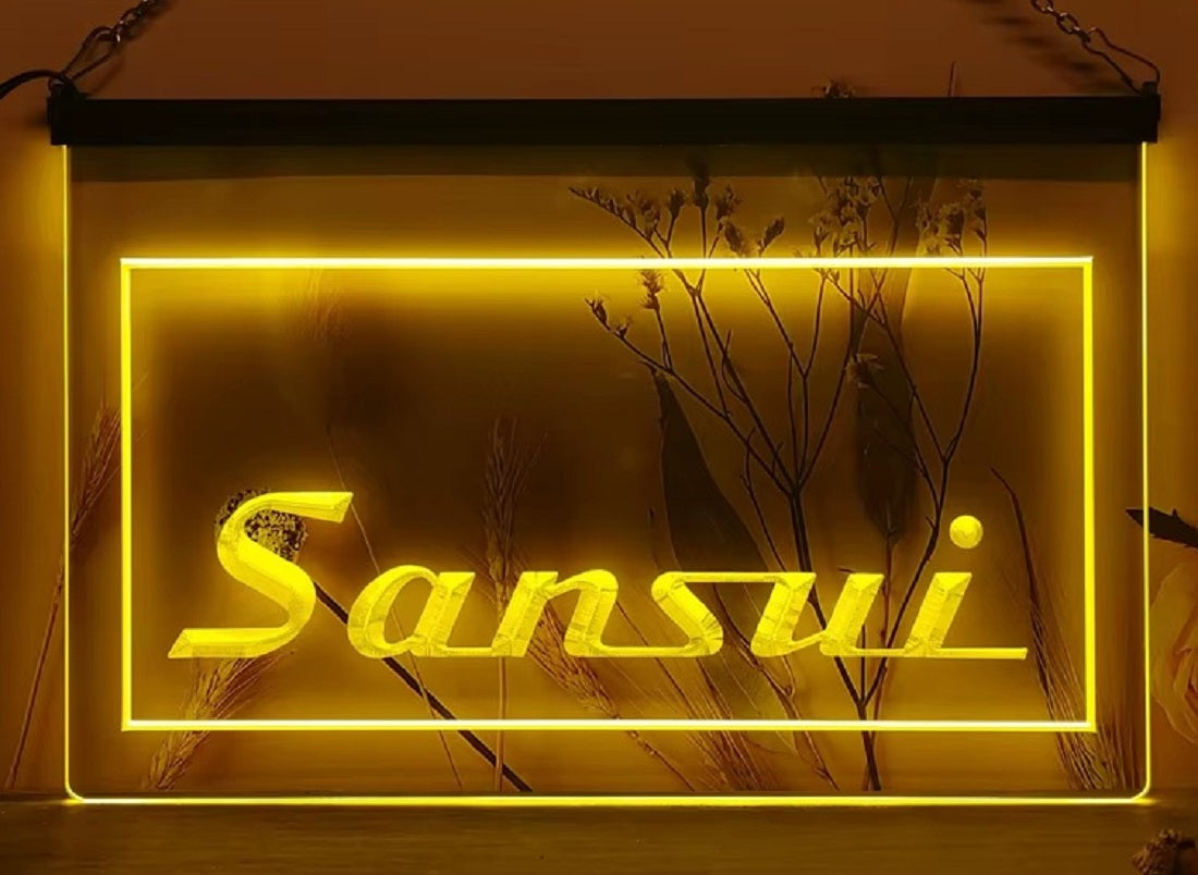 Sansui Led Neon Sign Home Music Room Audio Recording Studio Decor