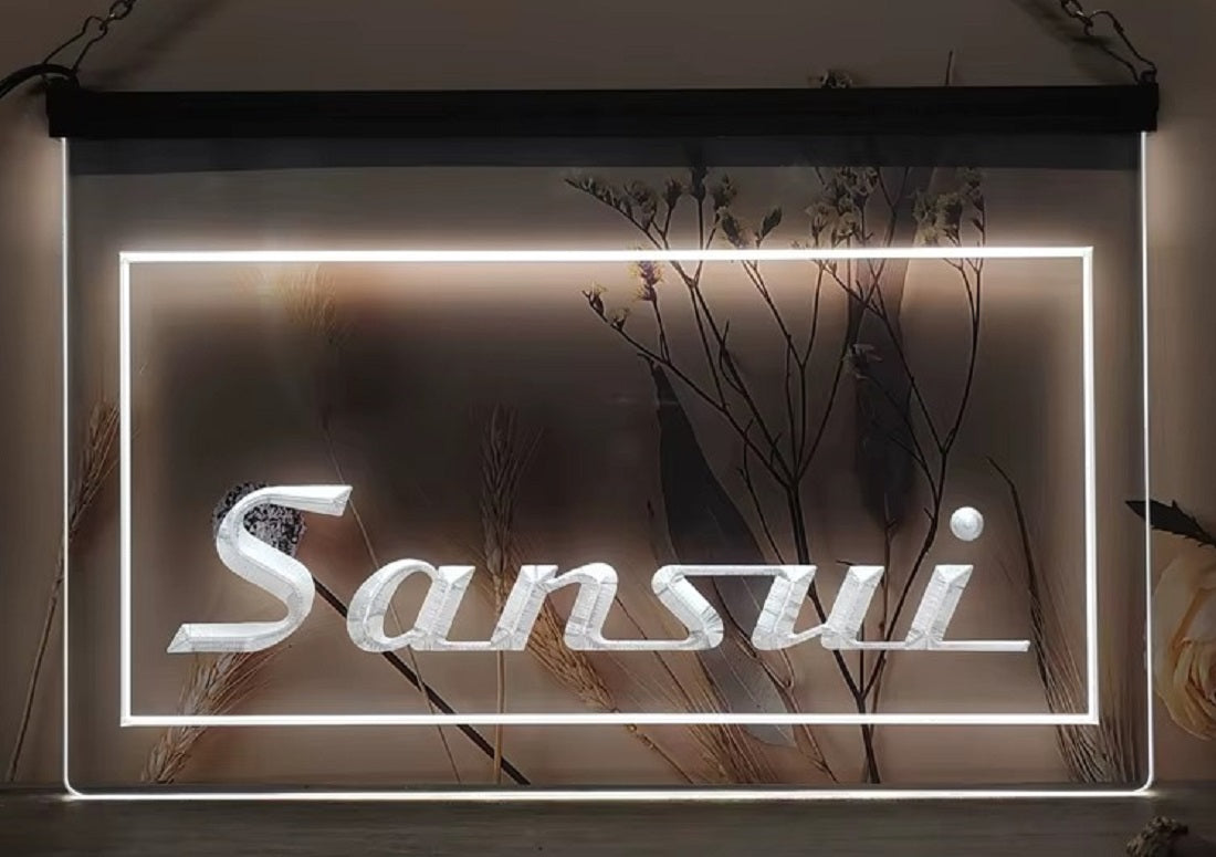 Sansui Led Neon Sign Home Music Room Audio Recording Studio Decor