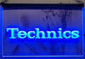 Technics Led Neon Sign Home Music Room Audio Recording Studio Decor