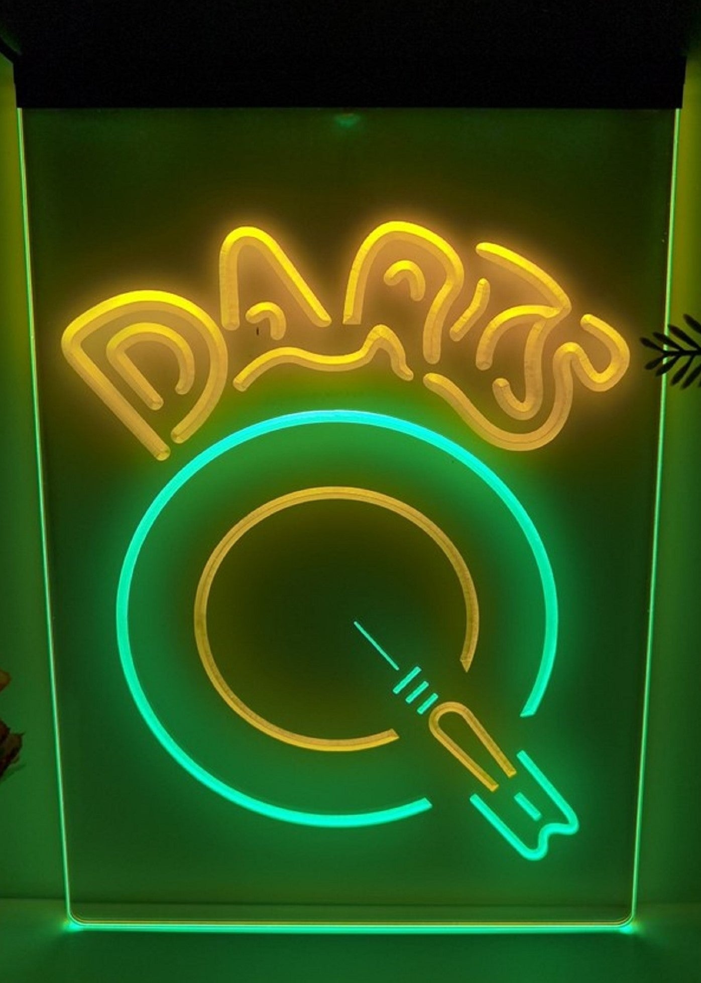 Darts Led Neon Sign Dual Color Darts Arcade Shop Game Room Decor
