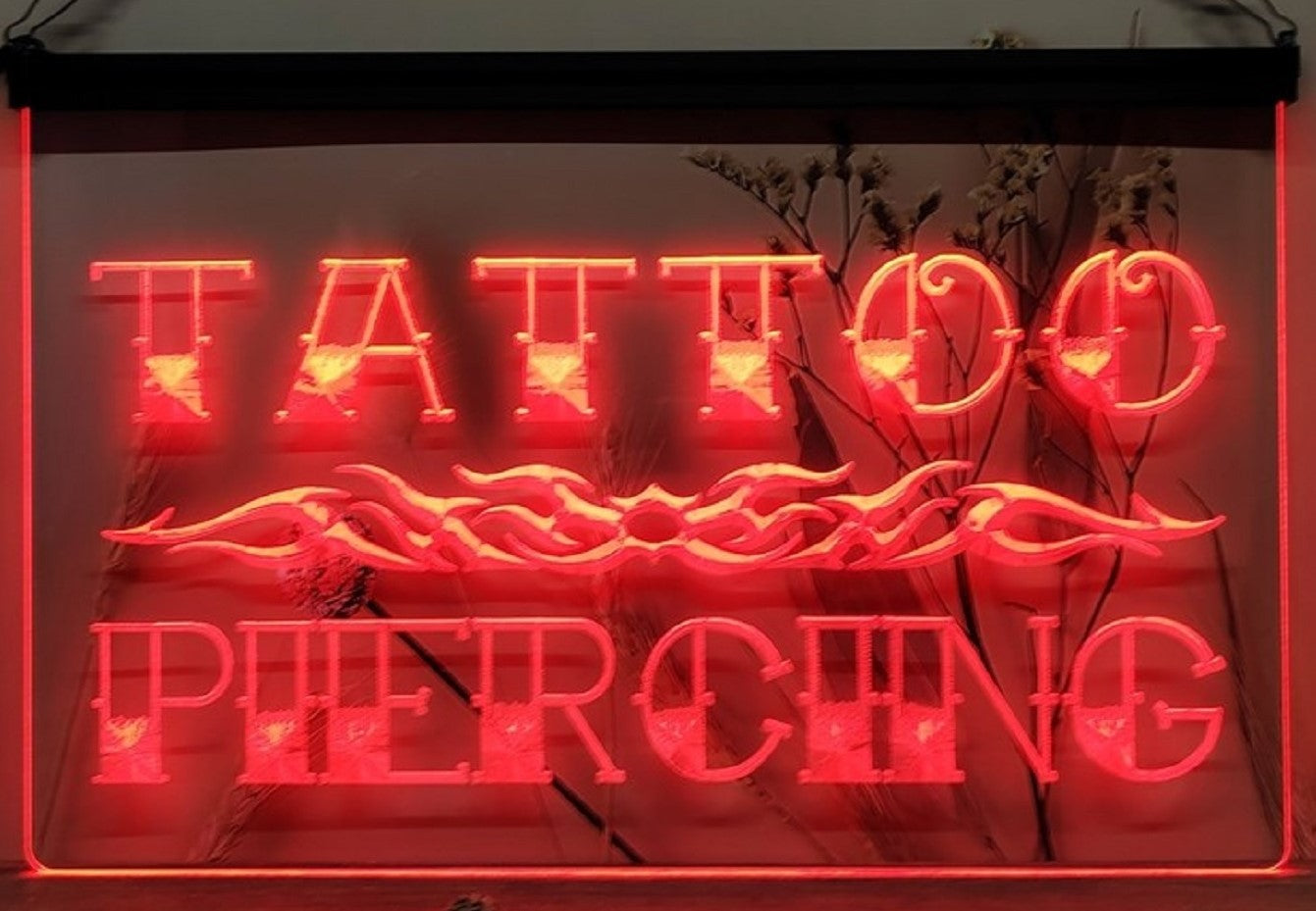 Tattoo Piercing Led Neon Sign Tattoo Salon Shop Wall Or Desktop Decor