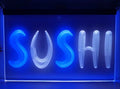 Sushi Led Neon Sign Dual Color Sushi Japanese Restaurant Home Kitchen Decor