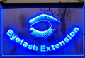 Eyelash Extension Led Neon Sign Beauty Salon Decor Wall Hanging Or Desktop