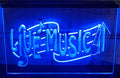 Live Music Led Neon Sign Home Music Room Studio Music Shop Decor