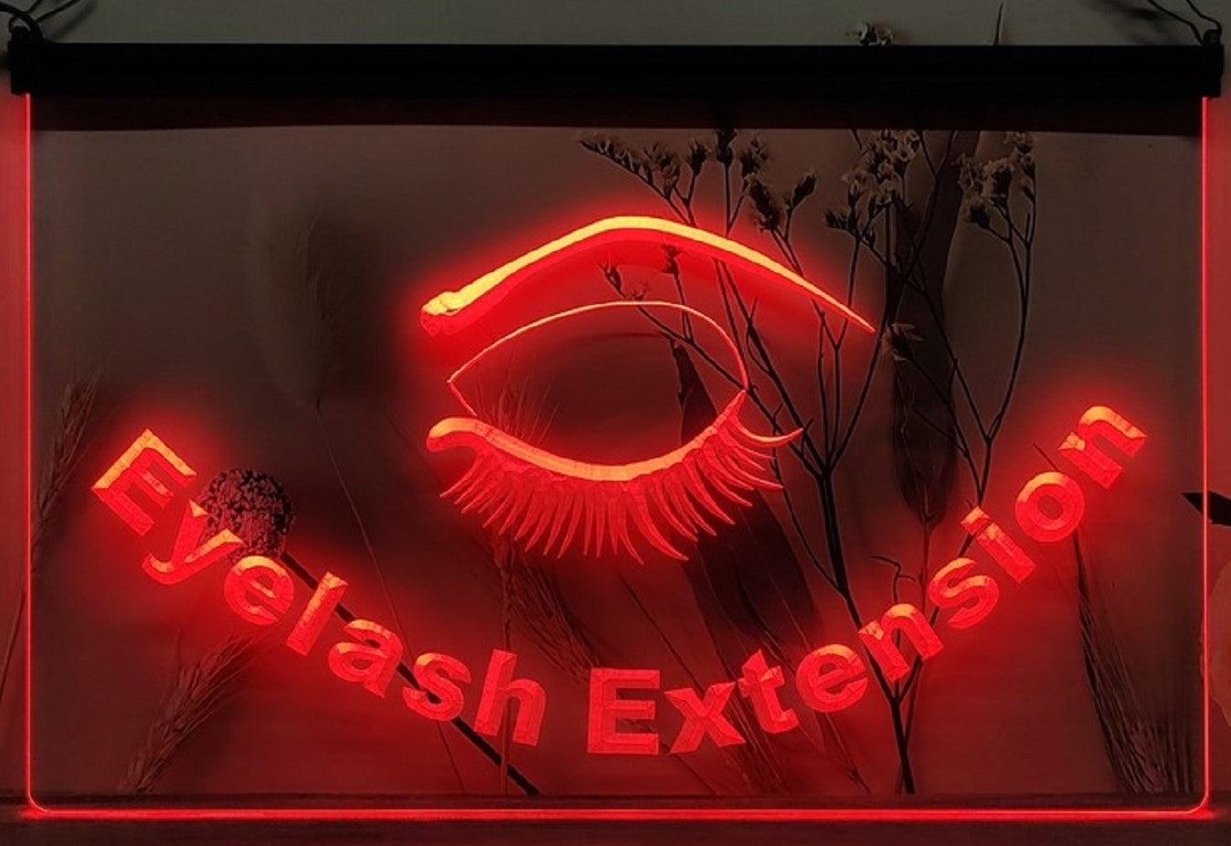 Eyelash Extension Led Neon Sign Beauty Salon Decor Wall Hanging Or Desktop