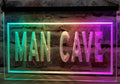 Man Cave Led Neon Sign Multi Mode Home Man Cave Wall Or Desktop Decor