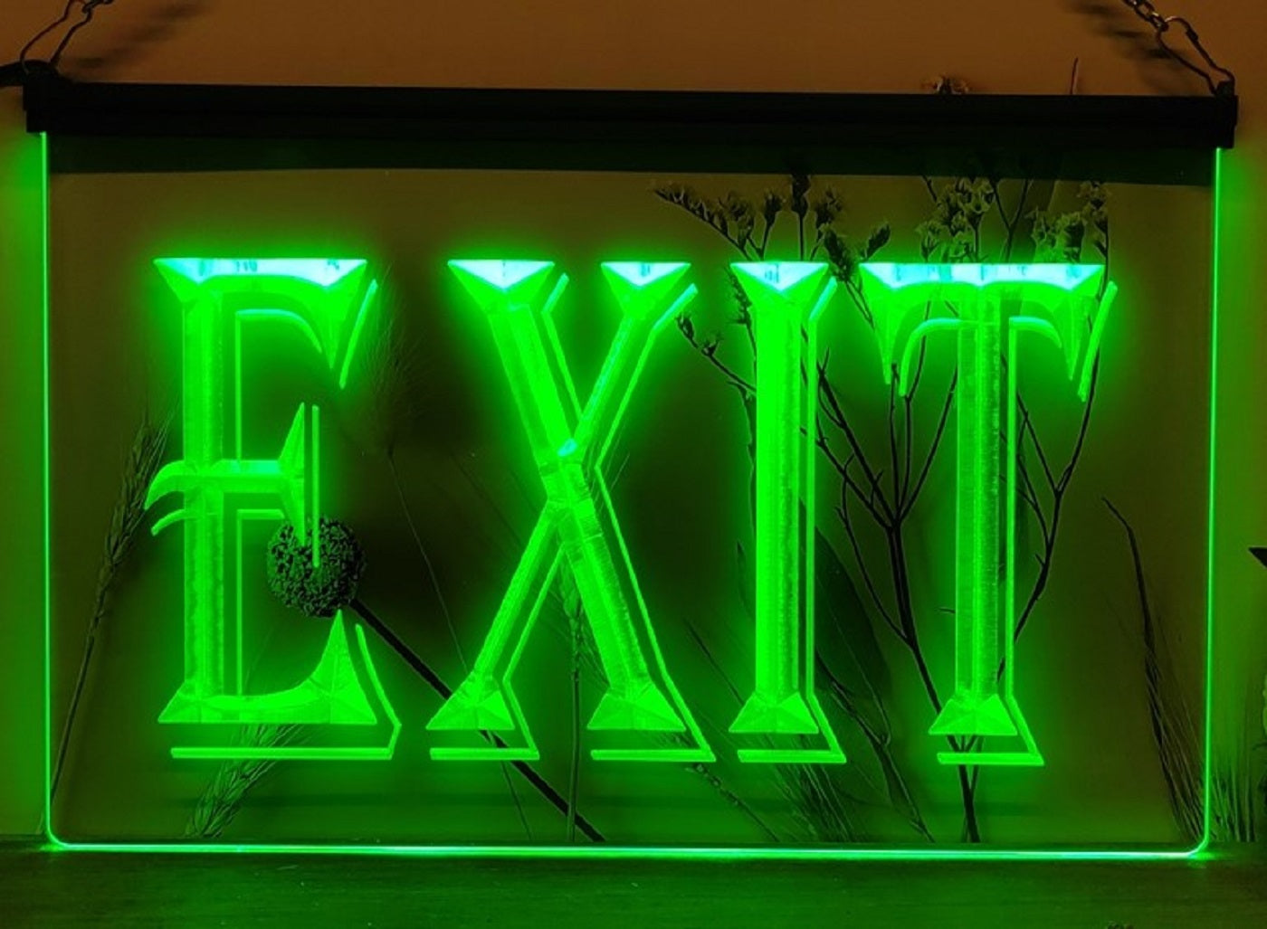 Exit Led Neon Sign Restaurant Shop Office Coffee Shop Store Decor