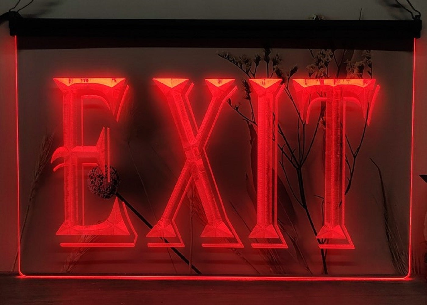 Exit Led Neon Sign Restaurant Shop Office Coffee Shop Store Decor