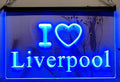 I Love Liverpool Led Neon Sign Home Soccer Football Sport Shop Decor