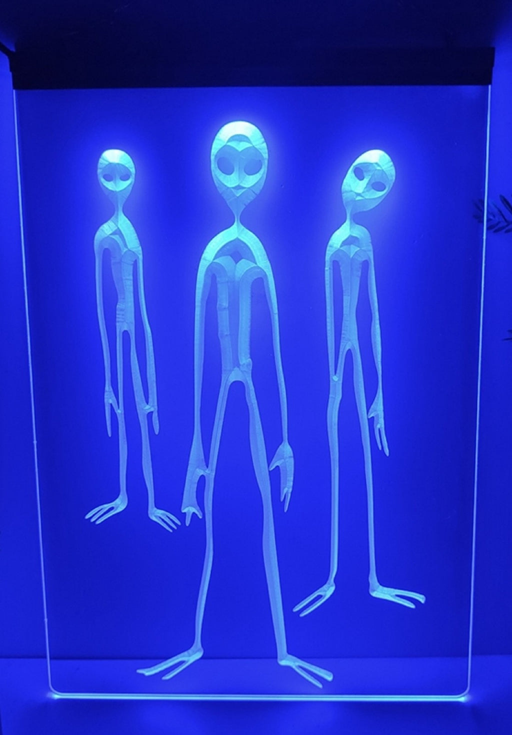 UFO Led Neon Sign Home Office Man Cave Gaming Room Wall OR Desktop Decor