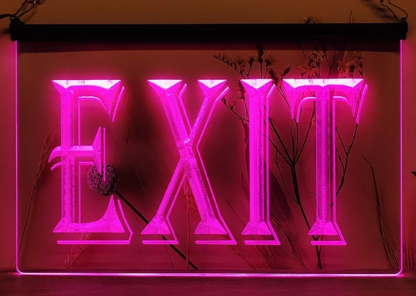 Exit Led Neon Sign Restaurant Shop Office Coffee Shop Store Decor