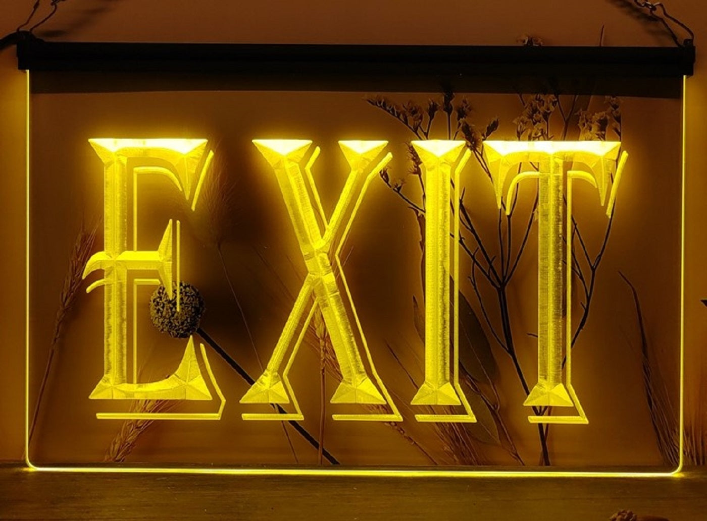 Exit Led Neon Sign Restaurant Shop Office Coffee Shop Store Decor