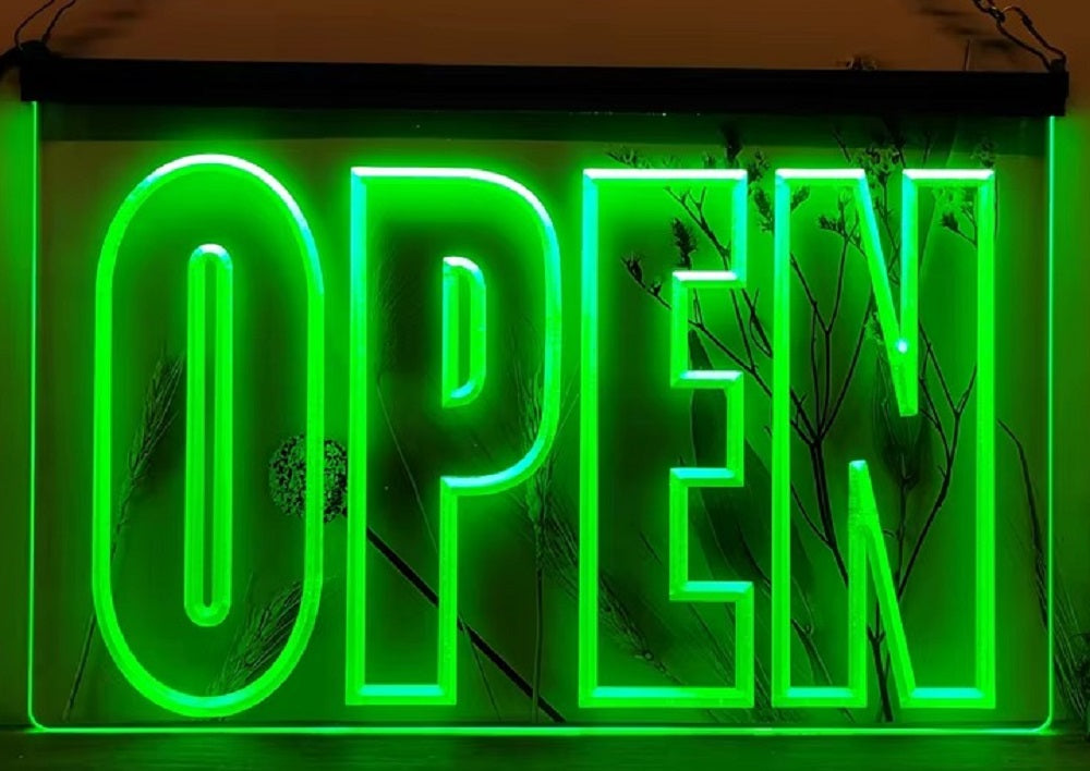 Open Shop Led Neon Sign Restaurant Shop Office Coffee Shop Decor