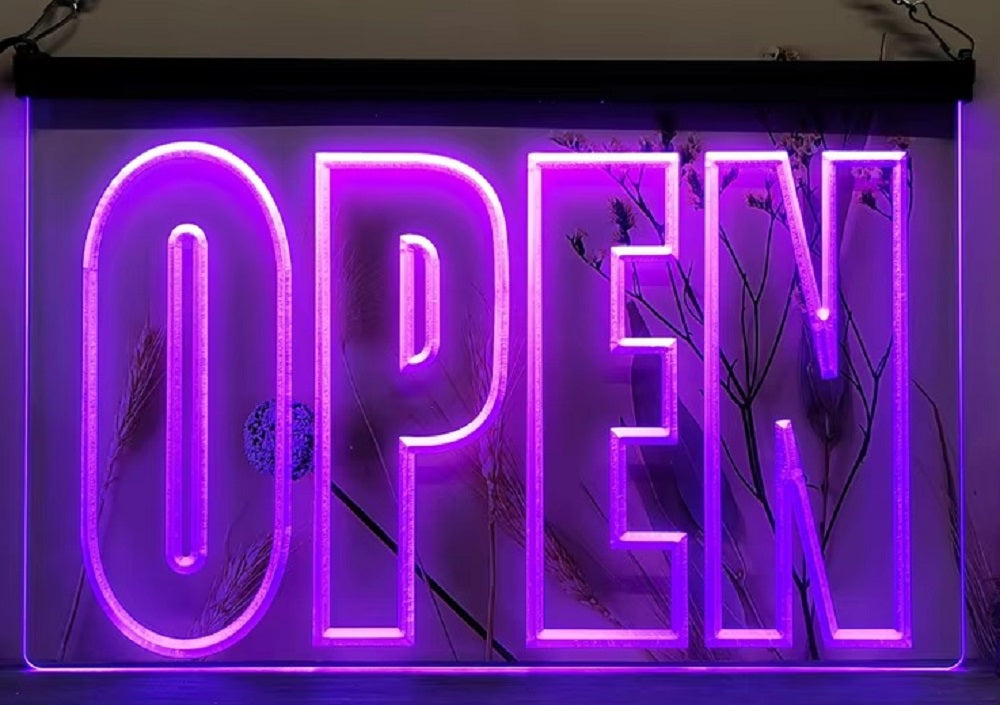 Open Shop Led Neon Sign Restaurant Shop Office Coffee Shop Decor