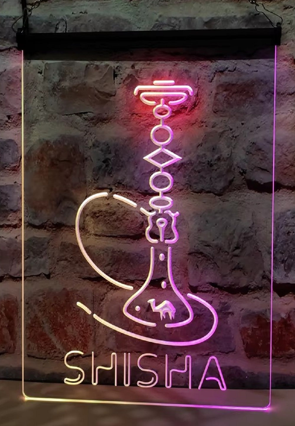 Shisha Led Neon Sign Multi Mode Hookah Lounge Shisha Store Decor