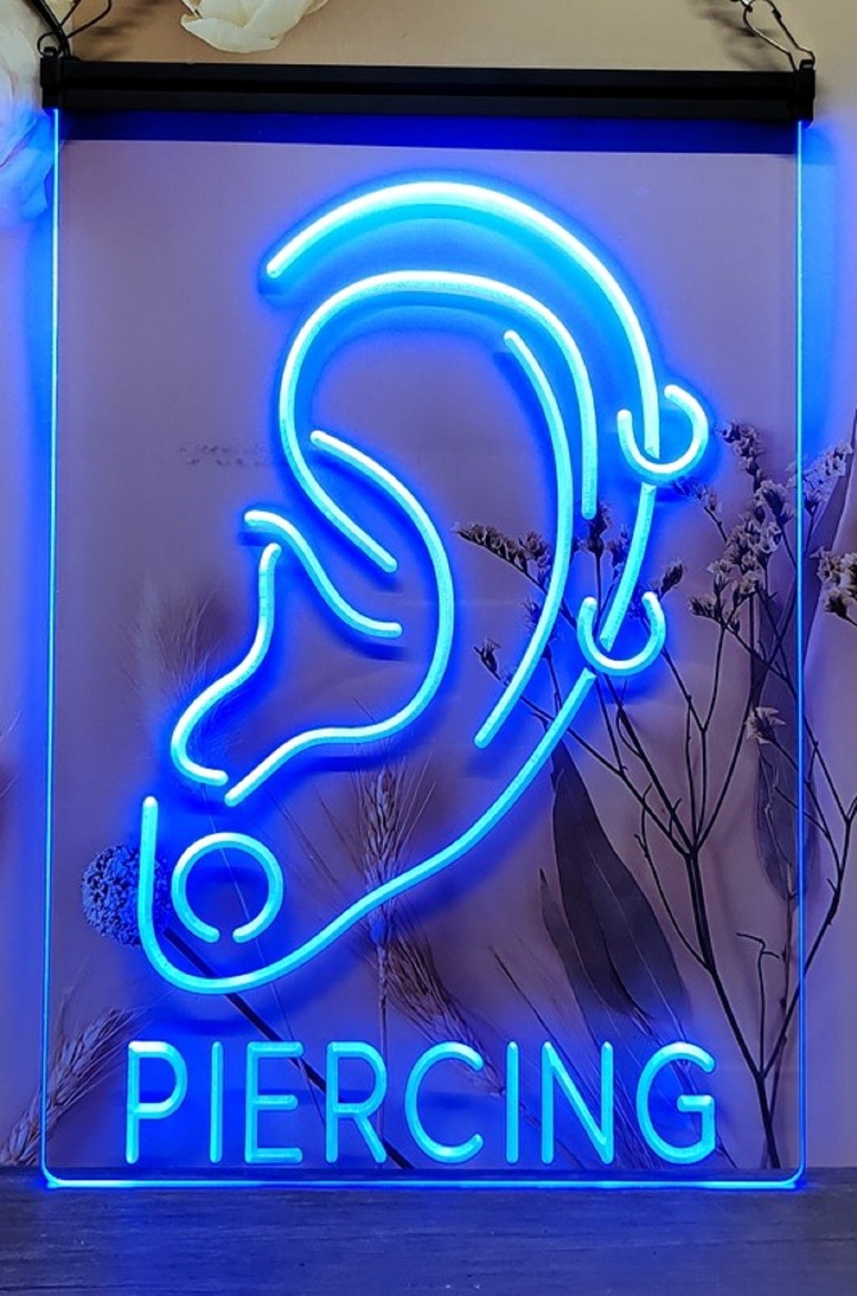 Ear Piercing Led Neon Sign Ear Piercing Tattoo Studio Wall Or Desktop Decor