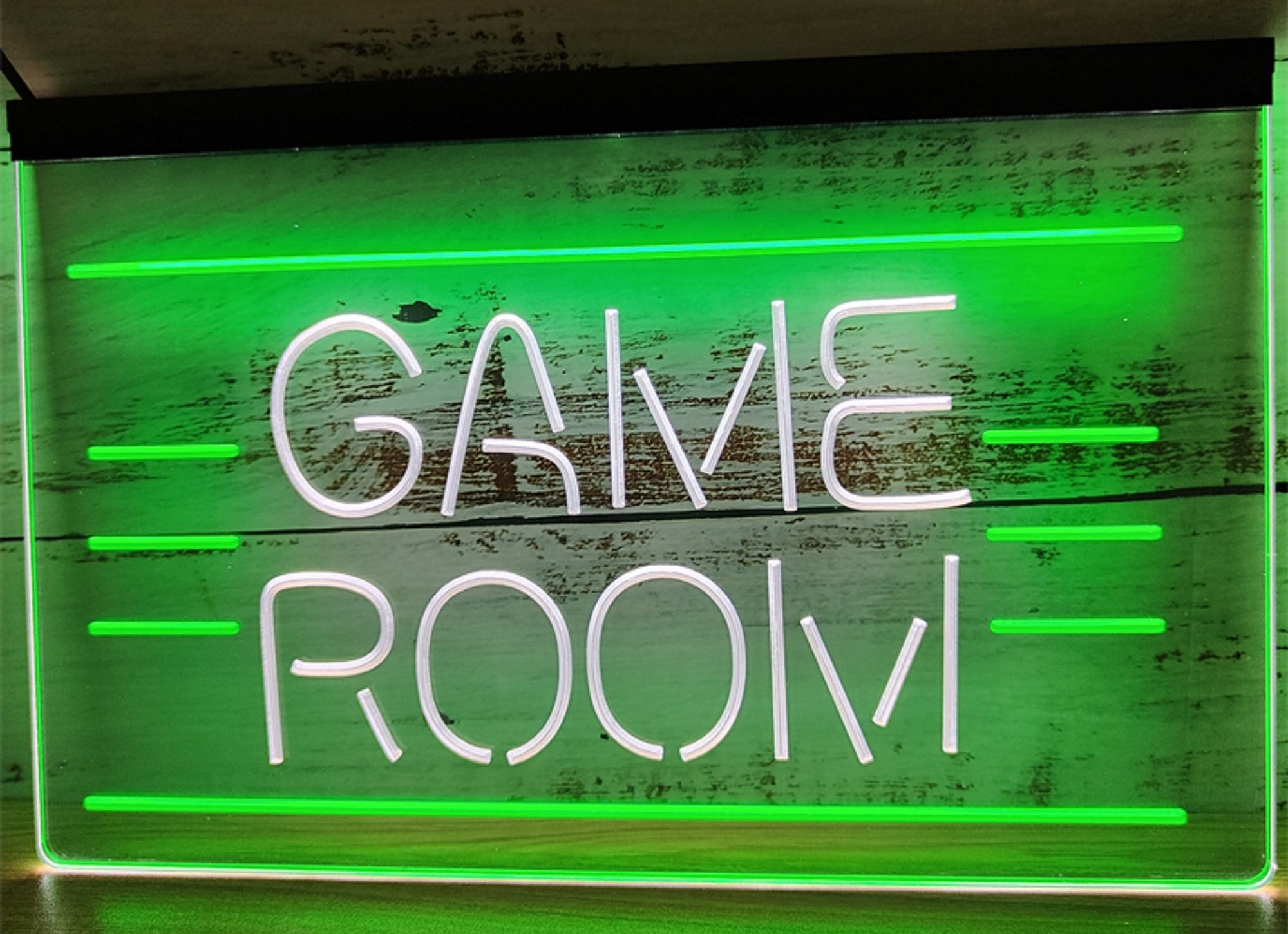 Game Room Led Neon Sign Dual Color Home Game Room Arcade Shop Decor