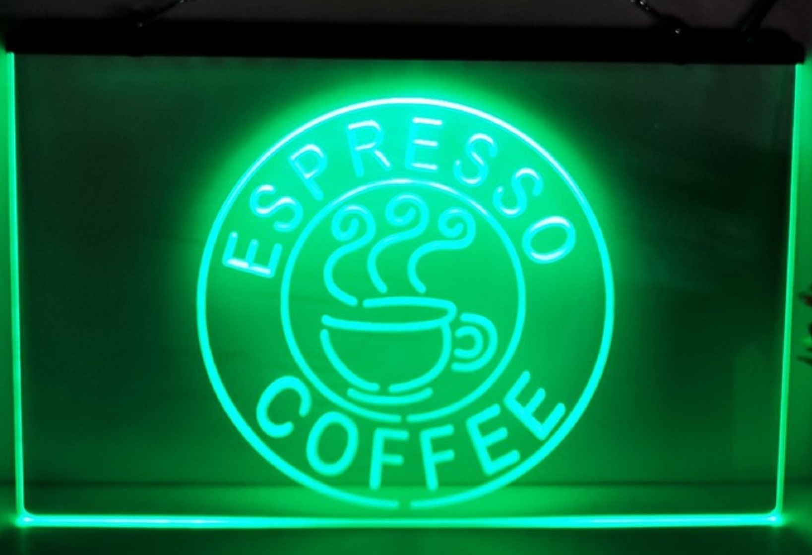Espresso Coffee Led Neon Sign Coffee Shop Decor Wall Hanging OR Desktop