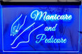 Manicure And Pedicure Salon Led Neon Sign Beauty Salon Decor Wall Or Desktop