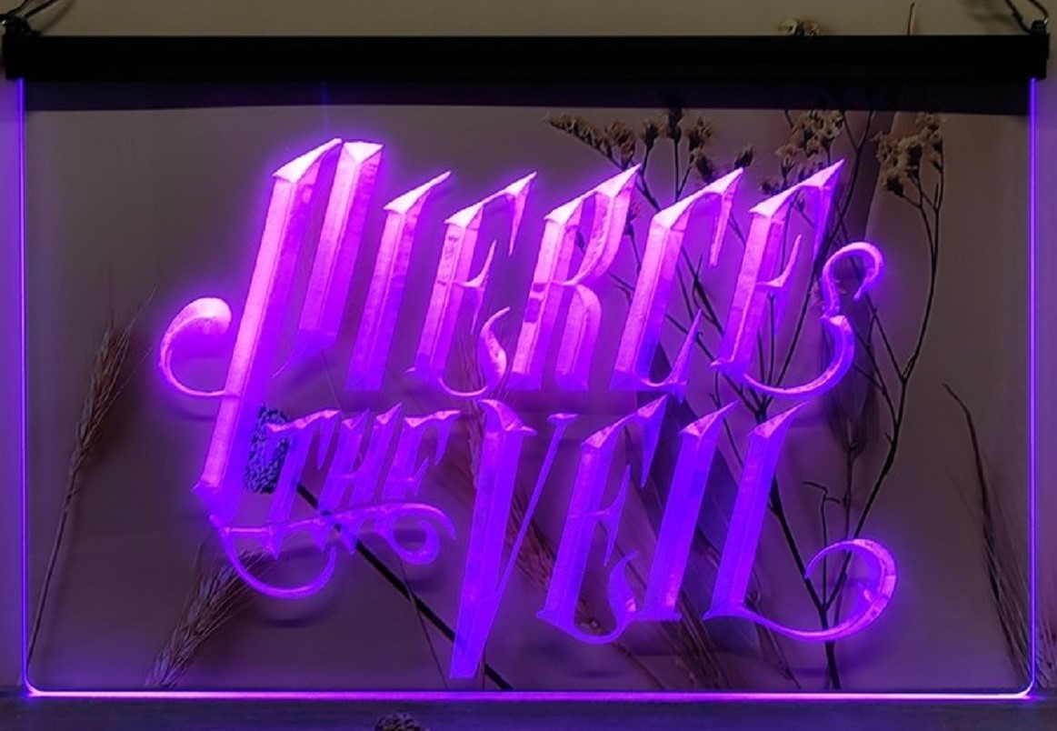 Pierce The Veil Led Neon Sign Tattoo Salon Shop Decor