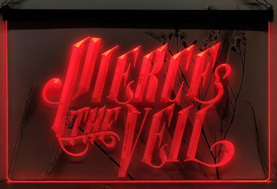 Pierce The Veil Led Neon Sign Tattoo Salon Shop Decor